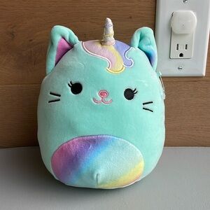 RAINBOW 8” CAT UNICORN SQUISHMELLOW